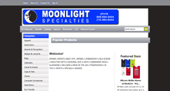 Desktop Screenshot of moonlightspecialties.com